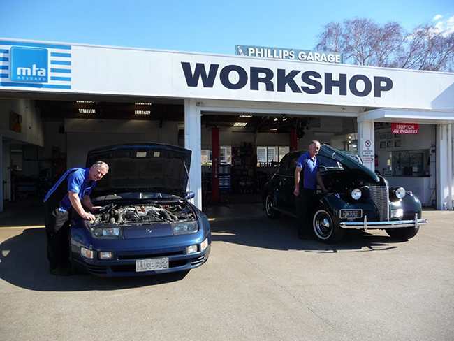 1992 Nissan 3.0l V6 300z and a 1939 chev V8 with Noel & Richard